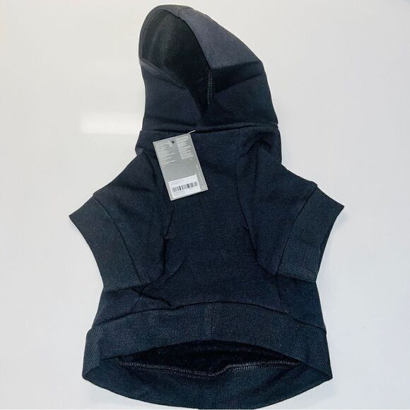 Forever 21 Skeleton Graphic Black Small Dog Hoodie Size M/L Skull Sweatshirt - Picture 6 of 11